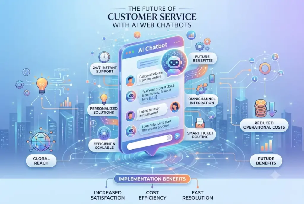 Future of AI web chatbots