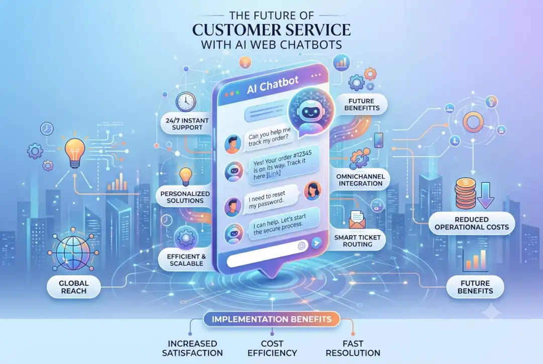 Future of AI web chatbots