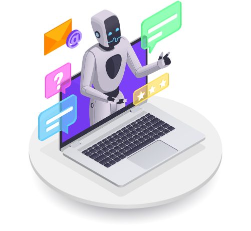robot and computer